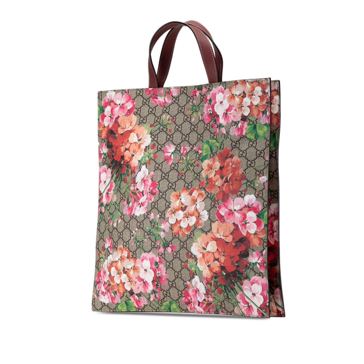 Gucci GG Supreme Blooms Convertible Soft Tote (Tslgb7)