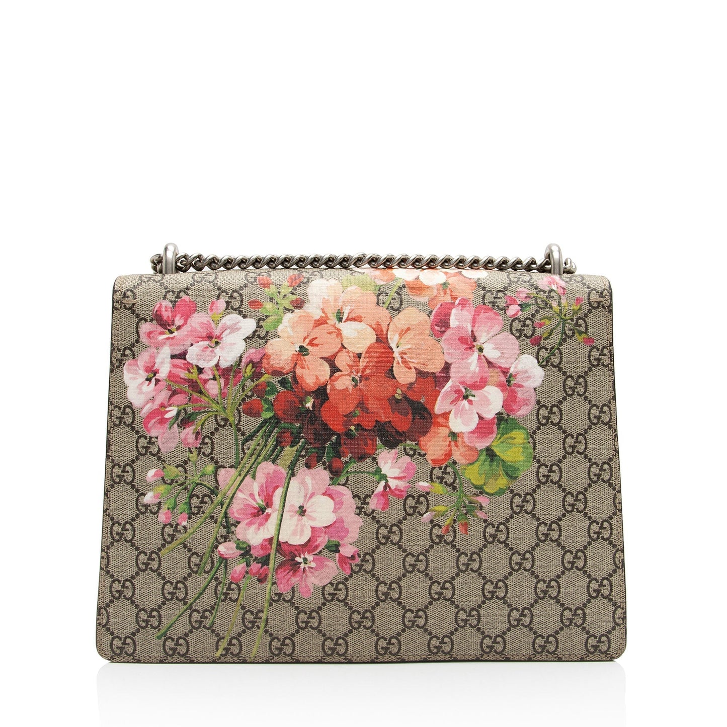 Gucci GG Supreme Blooms Dionysus Medium Shoulder Bag (SHF-DLwrwt)
