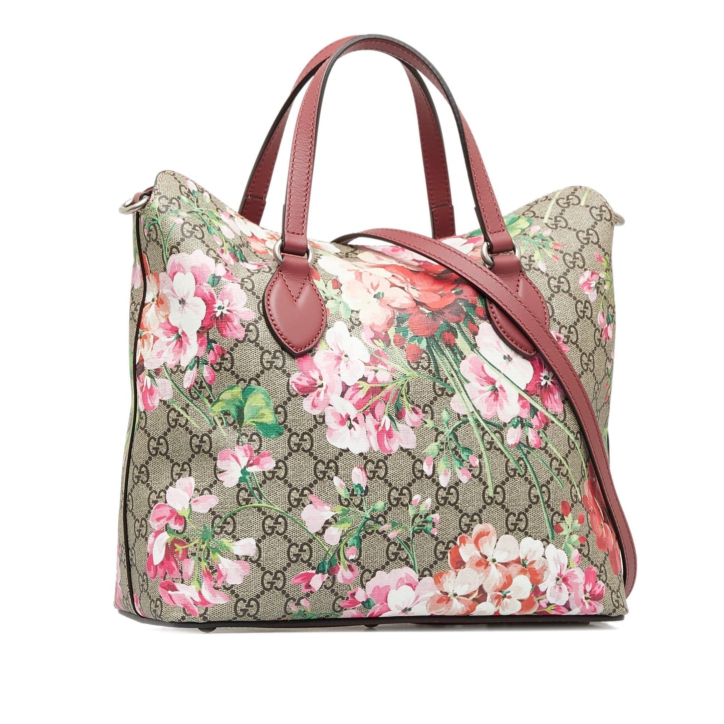 Gucci GG Supreme Blooms Satchel (dKOctA)