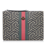 Gucci GG Supreme Caleido Web Bee Crossbody Bag (b130uG)