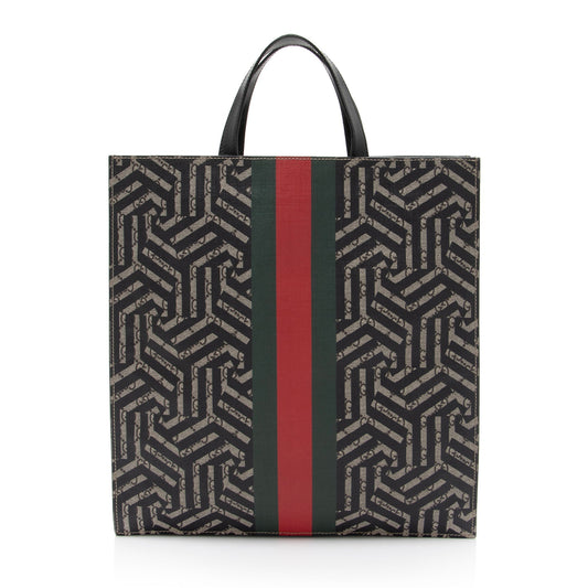 Gucci GG Supreme Caleido Web Soft Tote