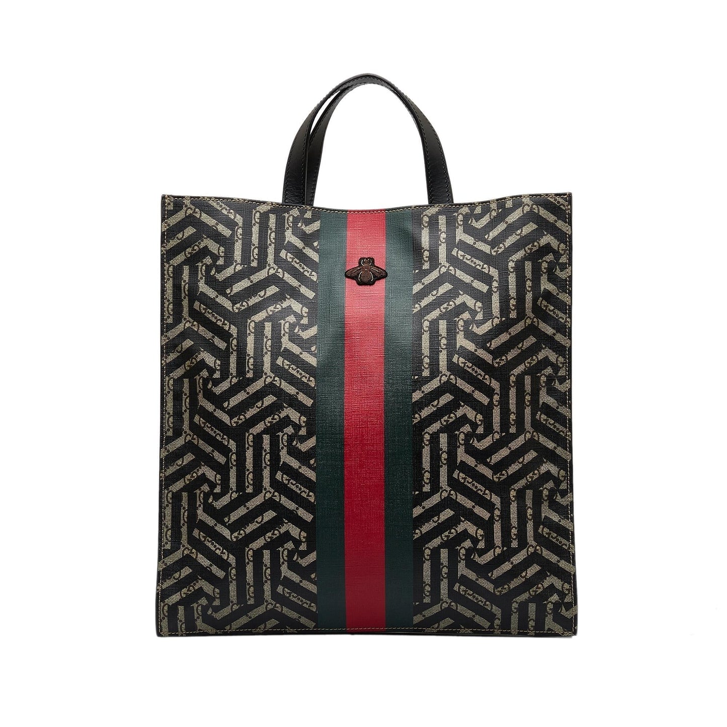 Gucci GG Supreme Caleido Web Tote Bag (BvZdHT)