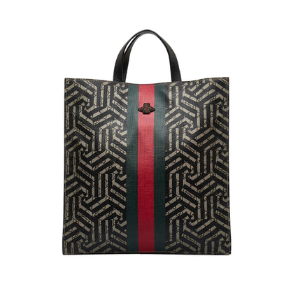 Gucci GG Supreme Caleido Web Tote Bag (BvZdHT)