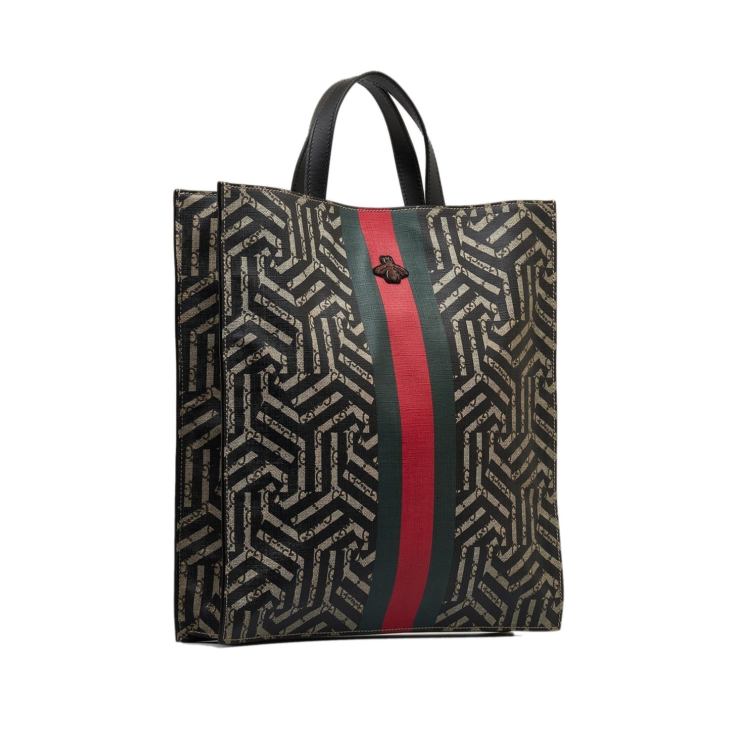 Gucci GG Supreme Caleido Web Tote Bag (BvZdHT)