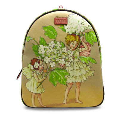 Gucci GG Supreme Children's Fairy Print Backpack (OqIx7Y)