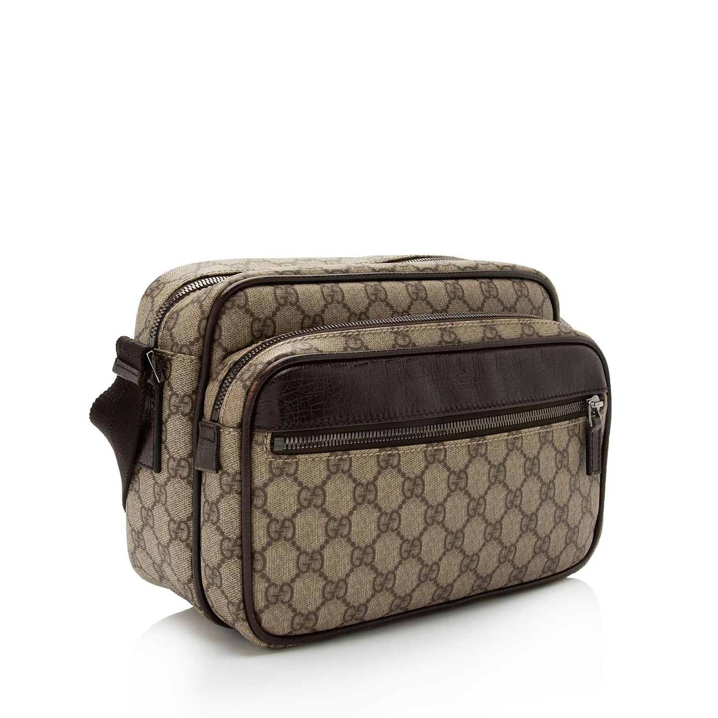 Gucci GG Supreme Classic Camera Small Messenger Bag (SHF-wXjiIf)