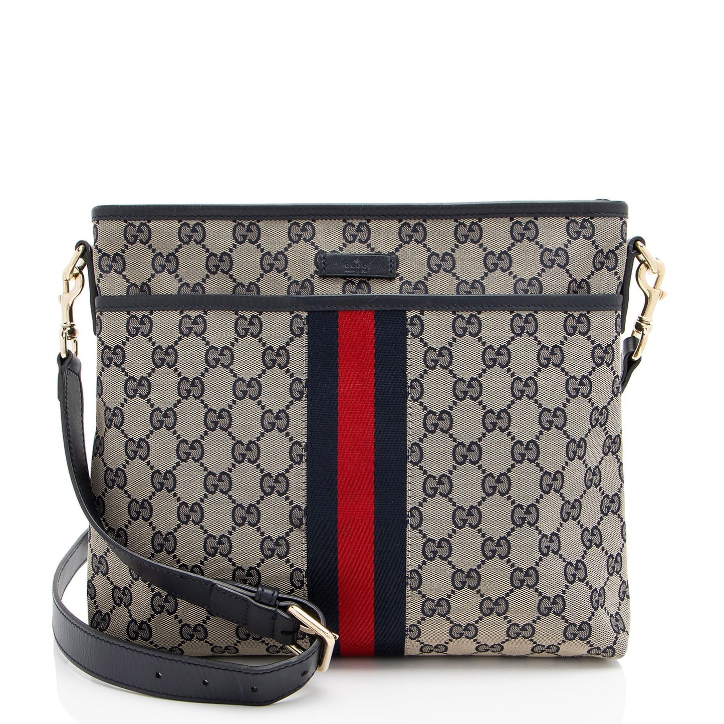 Gucci GG Supreme Classic Web Messenger (SHF-mWJWN4)