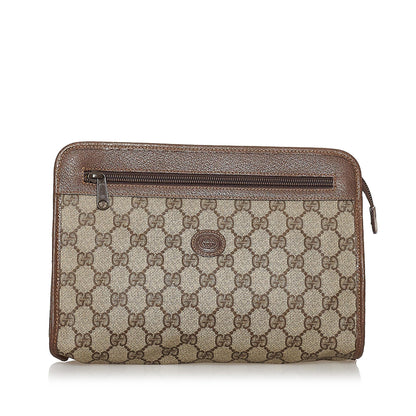 Gucci GG Supreme Clutch Bag (32201)