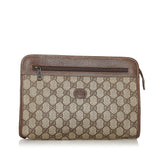 Gucci GG Supreme Clutch Bag (32201)