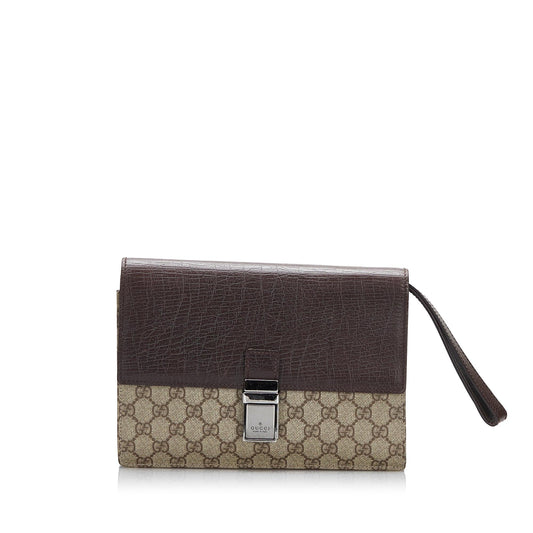 Gucci GG Supreme Clutch Bag (ZFvOax)