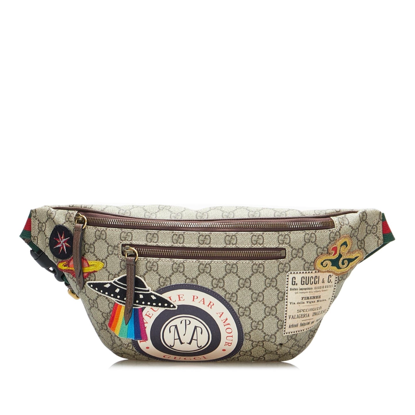 Gucci GG Supreme Courrier Belt Bag (08oSWk)