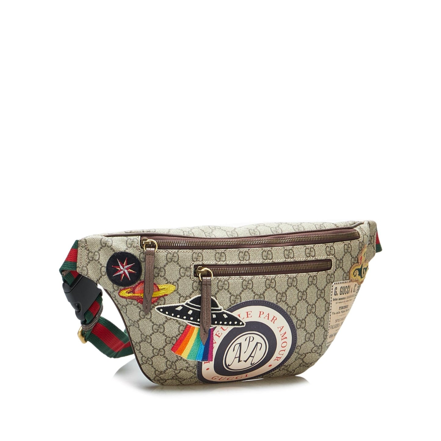 Gucci GG Supreme Courrier Belt Bag (08oSWk)