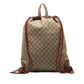 Gucci GG Supreme Courrier Drawstring Backpack (qBcRPL)