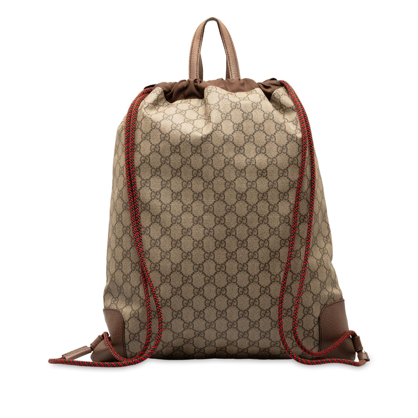 Gucci GG Supreme Courrier Drawstring Backpack (qBcRPL)