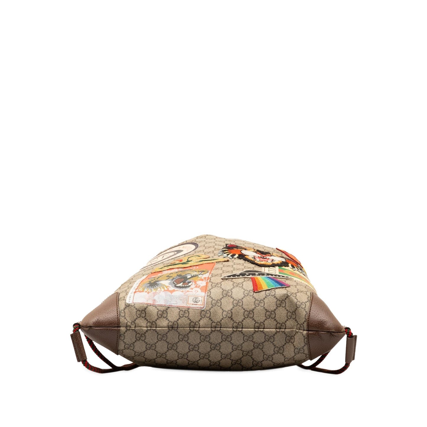 Gucci GG Supreme Courrier Drawstring Backpack (qBcRPL)