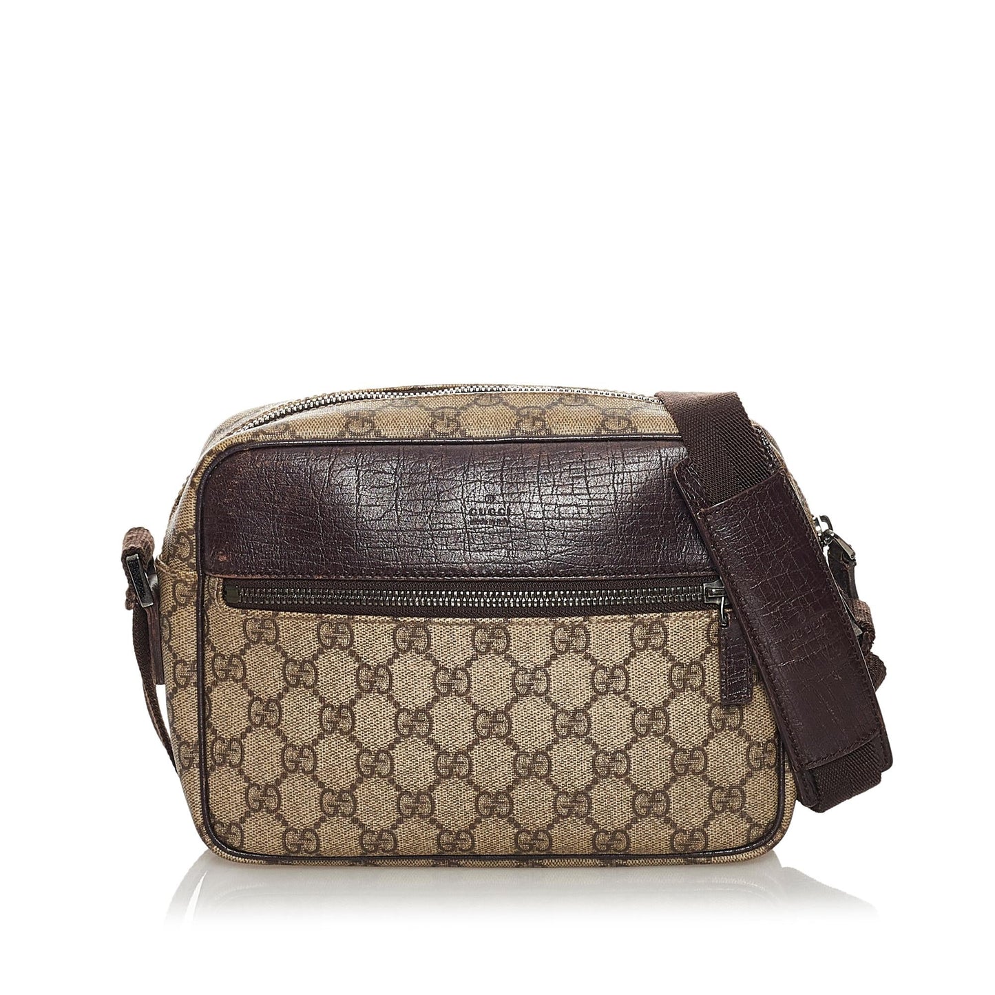Gucci GG Supreme Crossbody Bag (33735)