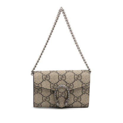 Gucci GG Supreme Dionysus Chain Wallet (Cj3gJO)