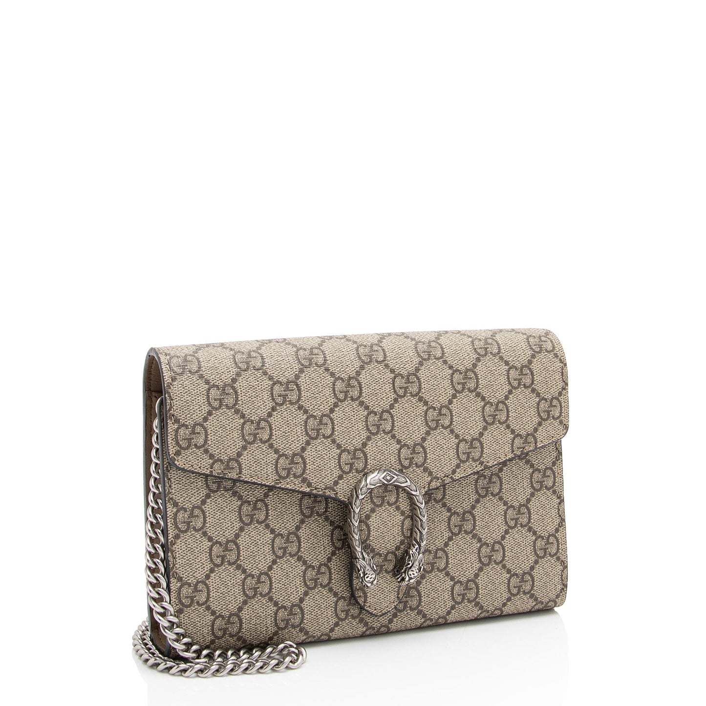 Gucci GG Supreme Dionysus Chain Wallet (SHF-YNAgZy)