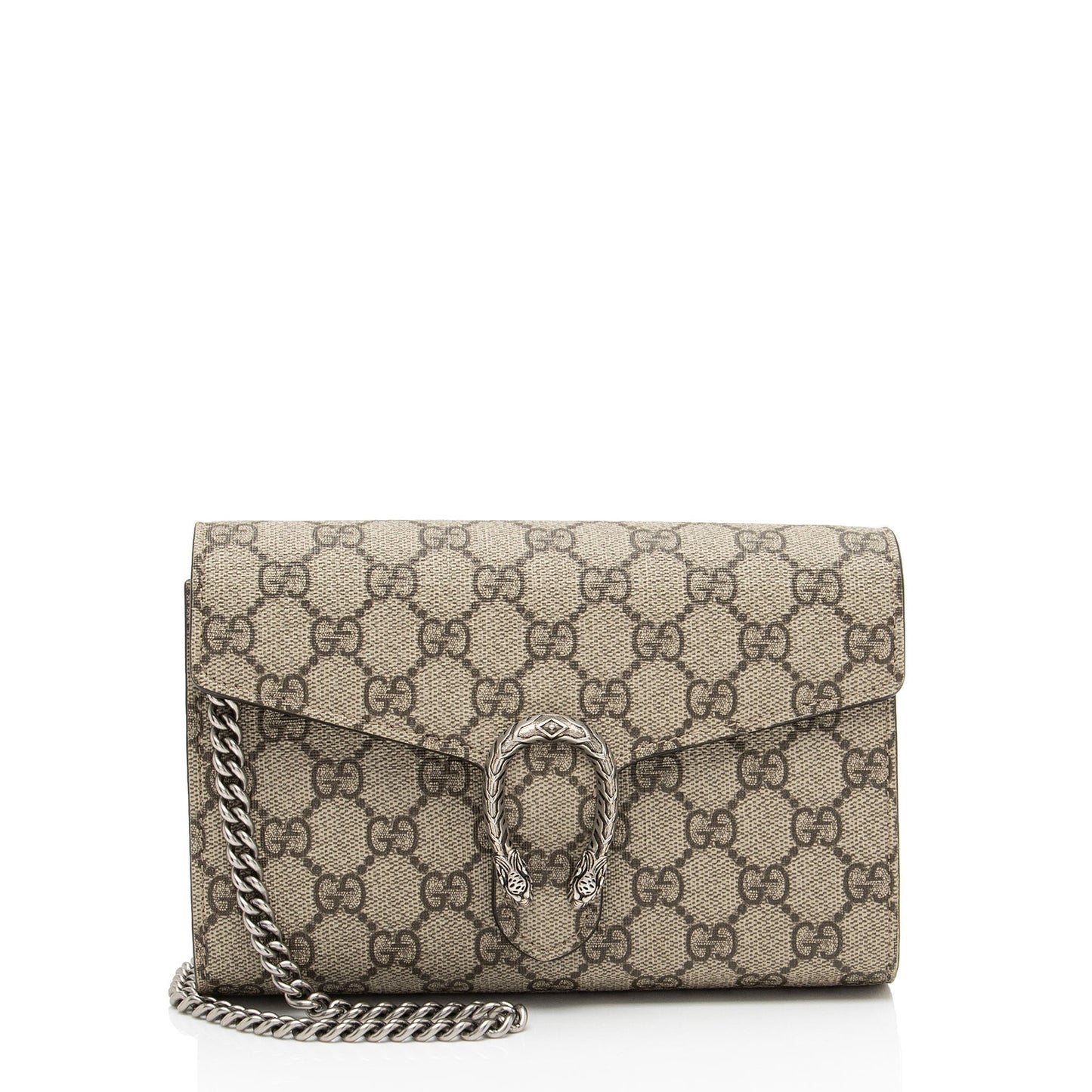 Gucci GG Supreme Dionysus Chain Wallet (SHF-fdF3Zv)