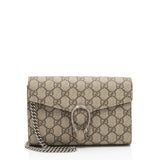 Gucci GG Supreme Dionysus Chain Wallet (SHF-fdF3Zv)