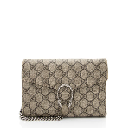 Gucci GG Supreme Dionysus Chain Wallet (SHF-DKjzyf)