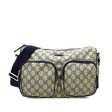 Gucci GG Supreme Double Pocket Crossbody (0tXOCu)