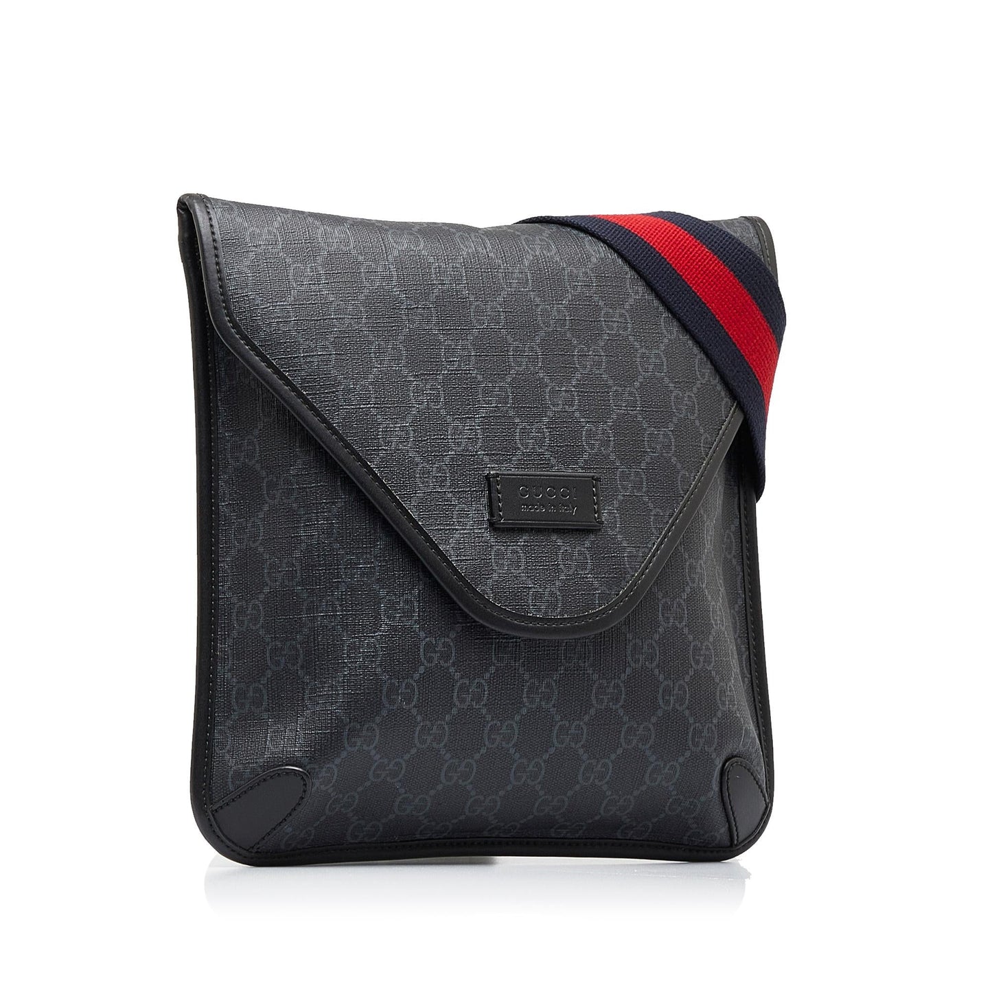 Gucci GG Supreme Envelope Web Crossbody Bag (XQKQ70)