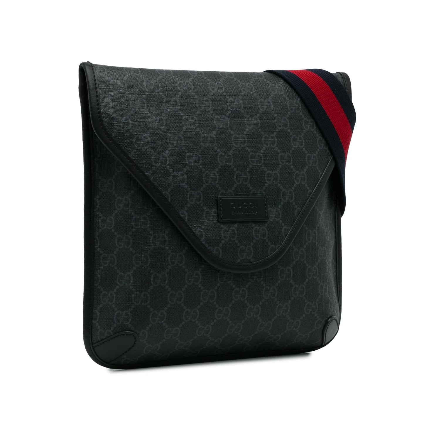 Gucci GG Supreme Envelope Web Crossbody Bag (CvyQ7p)