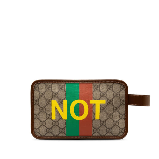Gucci GG Supreme Fake/Not Cosmetic Pouch (01esex)