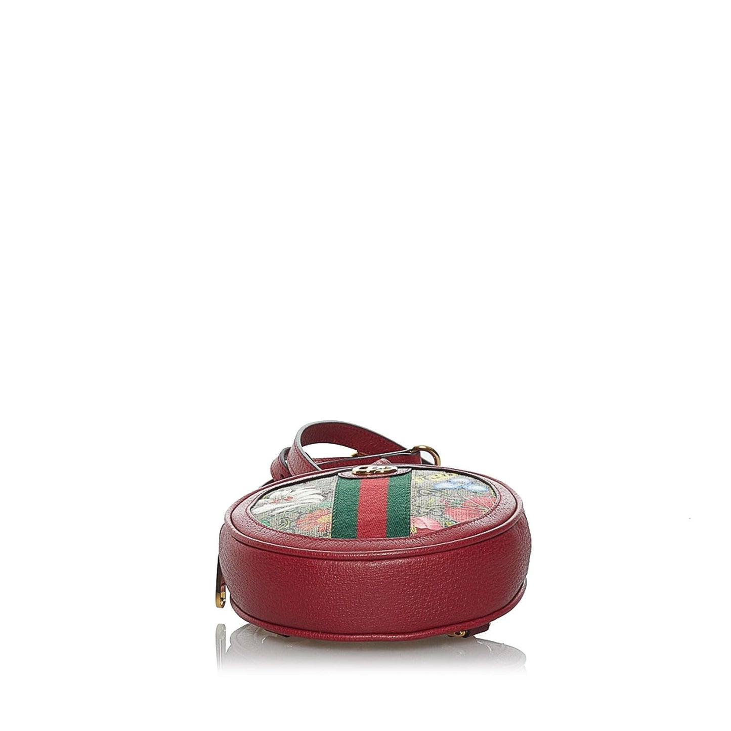 Gucci GG Supreme Flora Ophidia Round Backpack (33836)