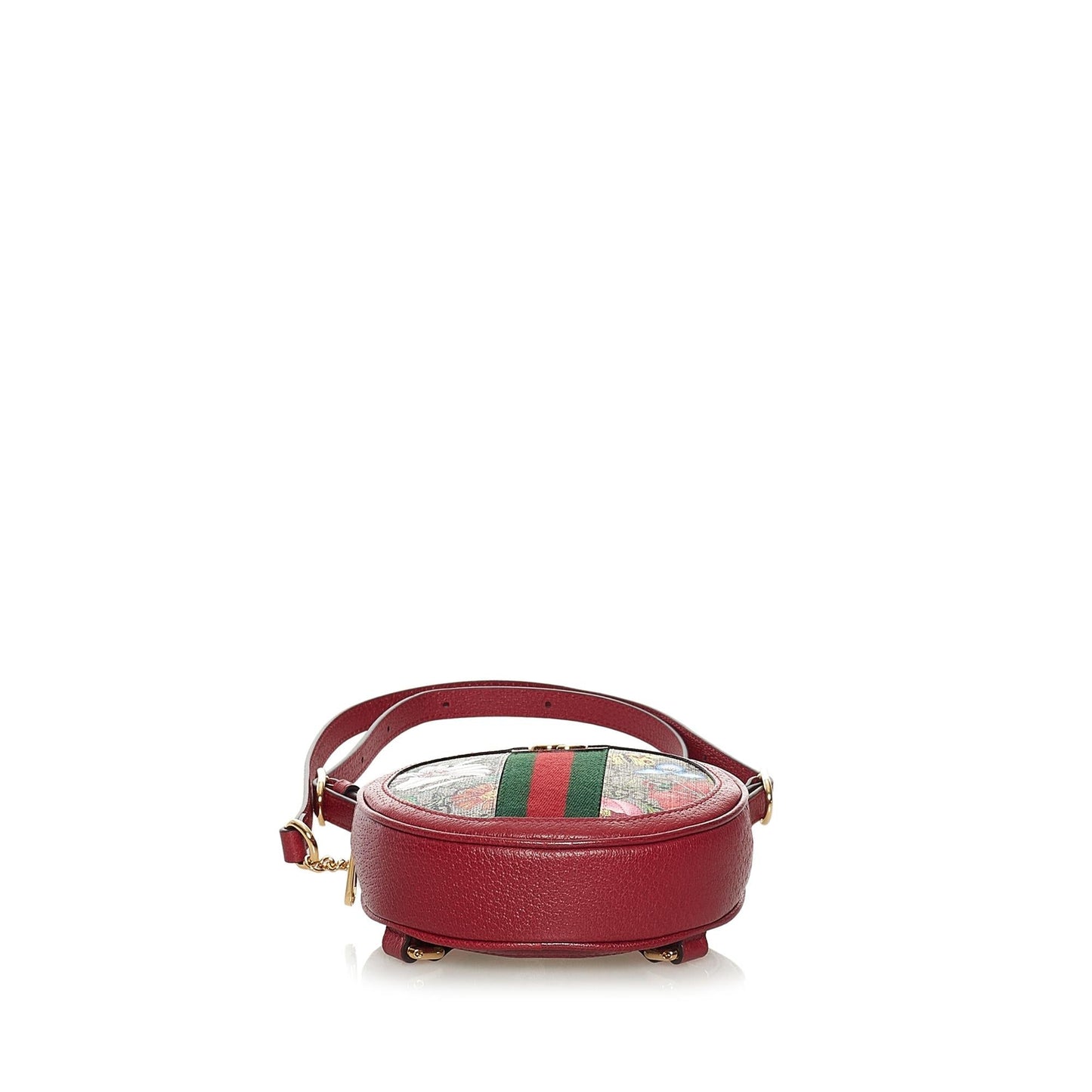 Gucci GG Supreme Flora Ophidia Round Backpack (37622)