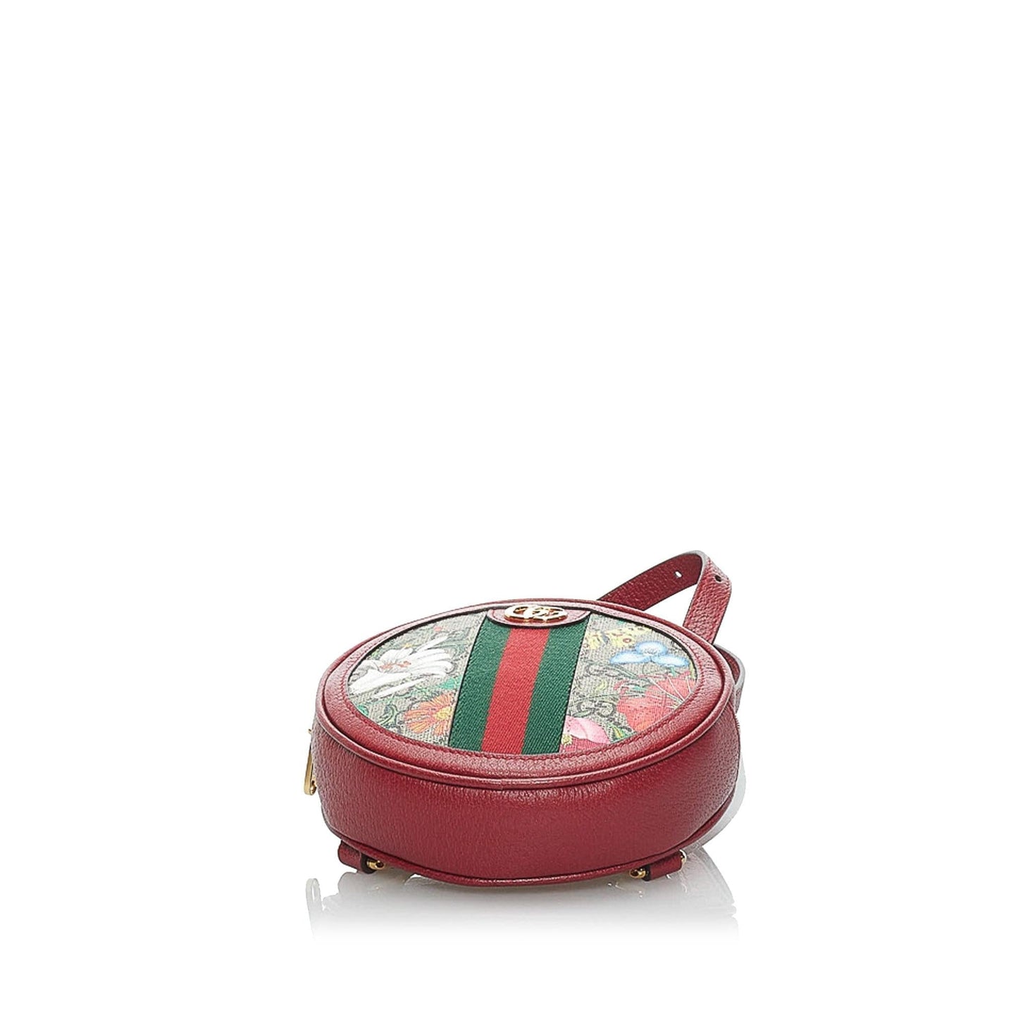 Gucci GG Supreme Flora Ophidia Round Backpack (vMOkxm)