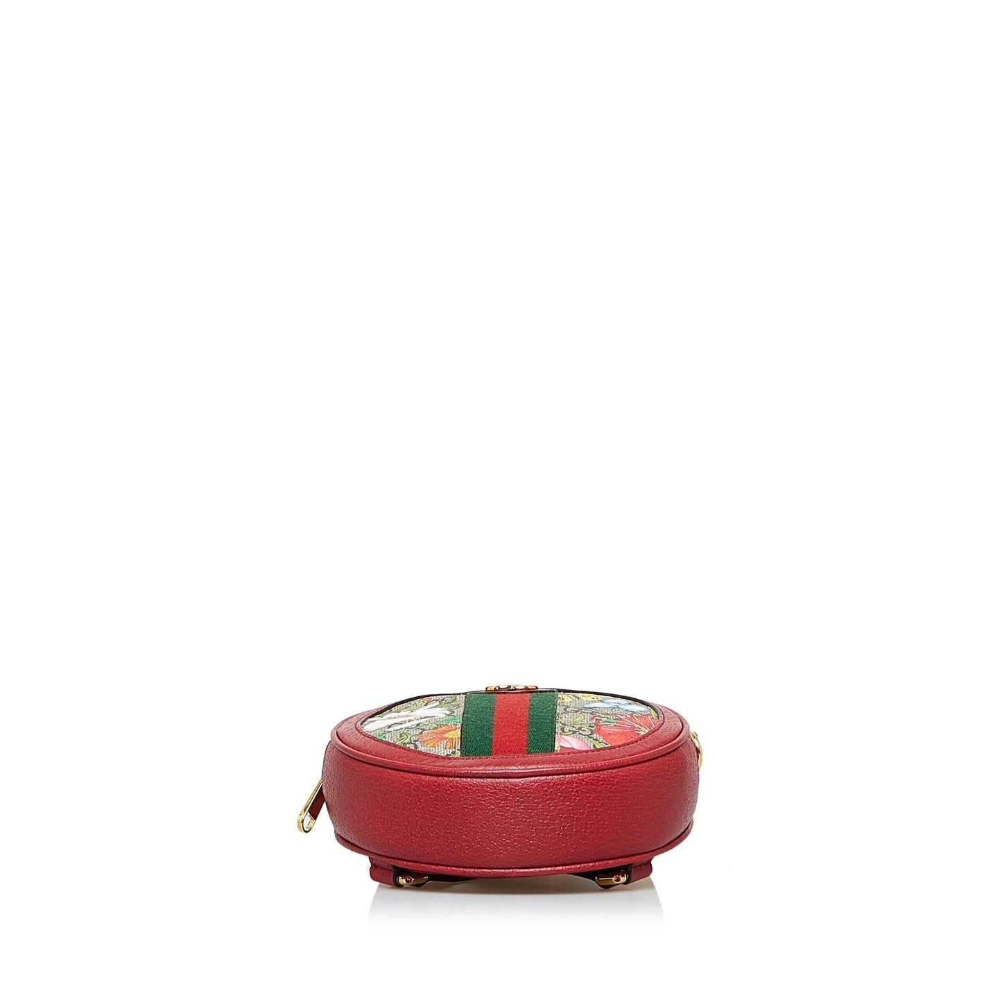 Gucci GG Supreme Flora Ophidia Round Backpack (hwt1rn)