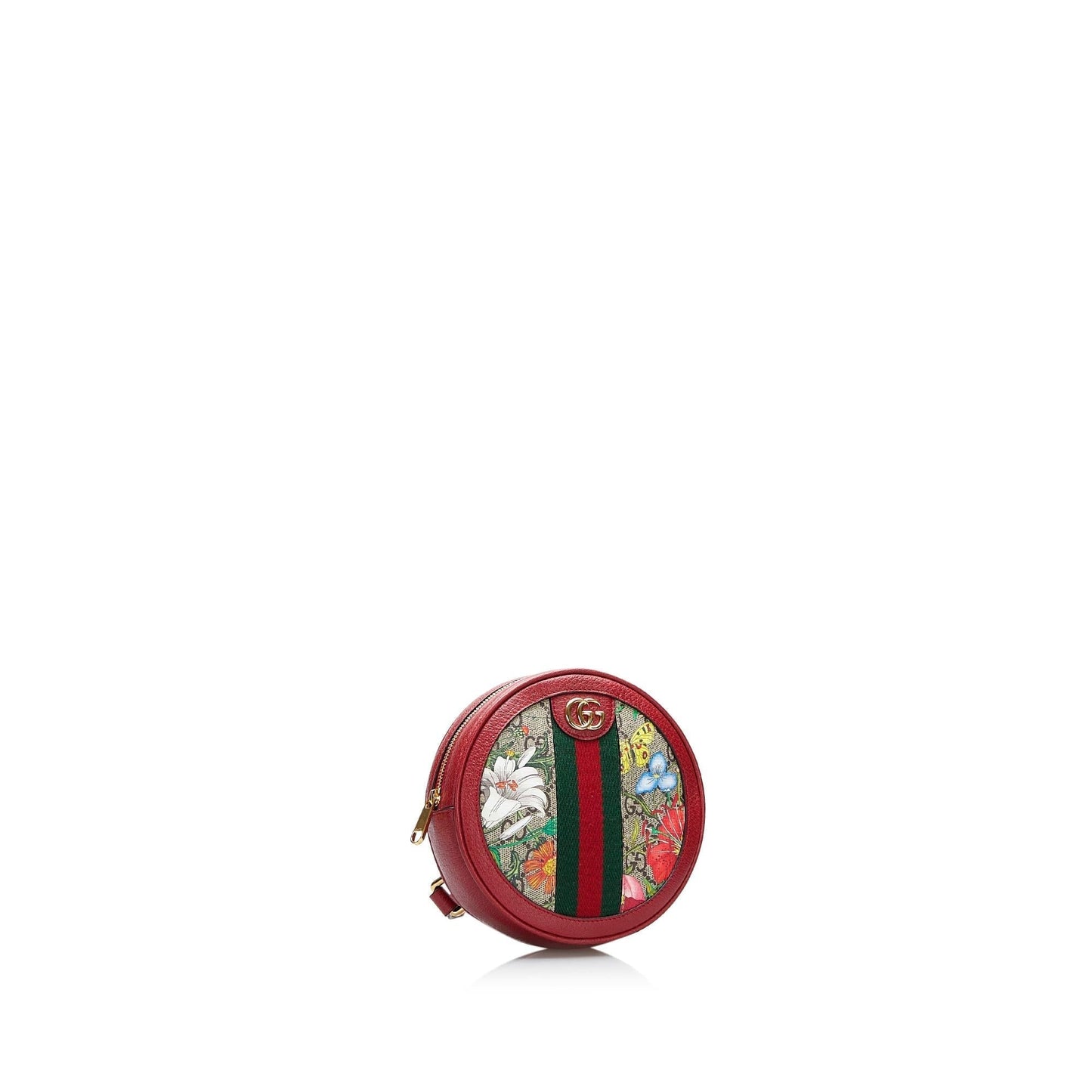 Gucci GG Supreme Flora Ophidia Round Backpack (SA7zlW)