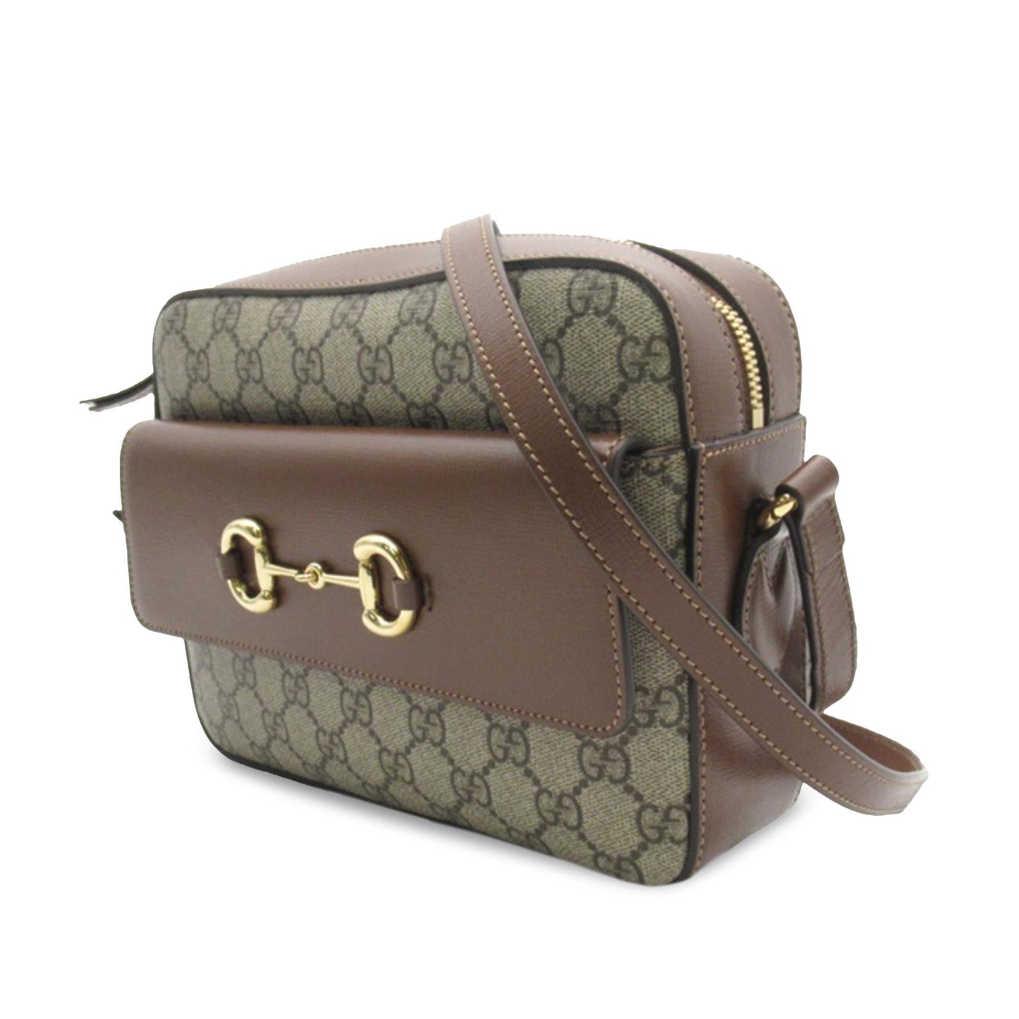 Gucci GG Supreme Horsebit 1955 Crossbody (jG3J3x)