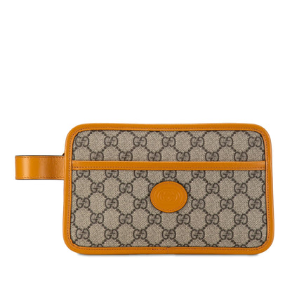 Gucci GG Supreme Interlocking G Clutch (YuBKLo)