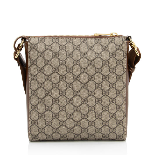 Gucci GG Supreme Interlocking G Messenger (SHF-WkgN3A)