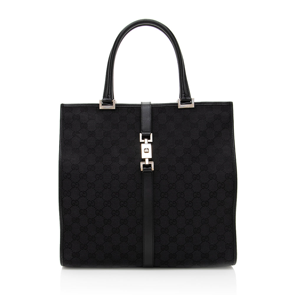 Gucci GG Supreme Bardot Tote (SHF-19261)