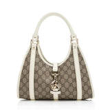 Gucci GG Supreme Joy Bardot Small Shoulder Bag (SHF-wBWBB2)
