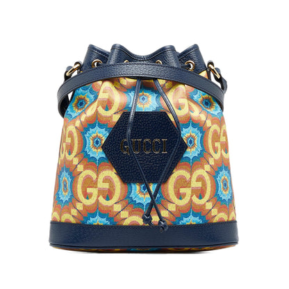 Gucci GG Supreme Kaleidoscope 100 Bucket Bag (0Z1SMu)