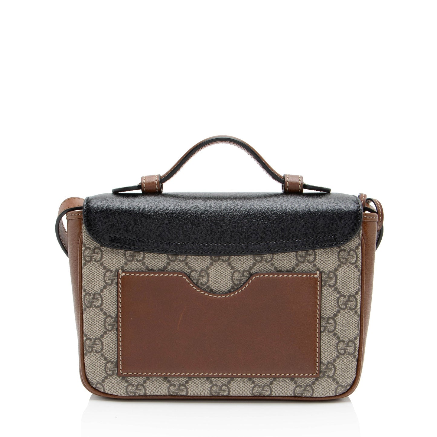 Gucci GG Supreme Leather Padlock Mini Crossbody