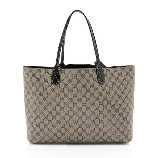 Gucci GG Supreme Medium Reversible Tote (SHF-qx6Yn5)