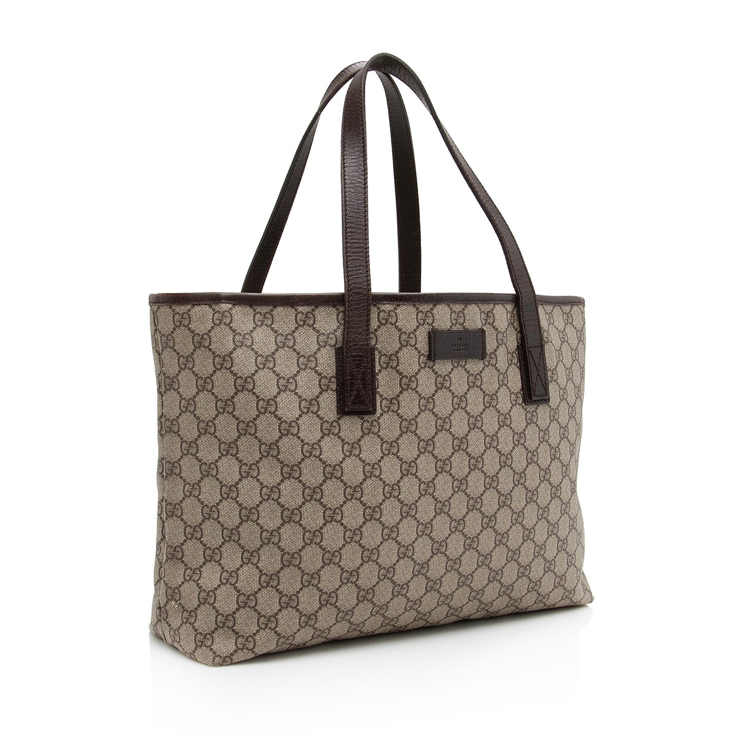 Gucci GG Supreme Medium Zip Shopping Tote (SHF-22937)