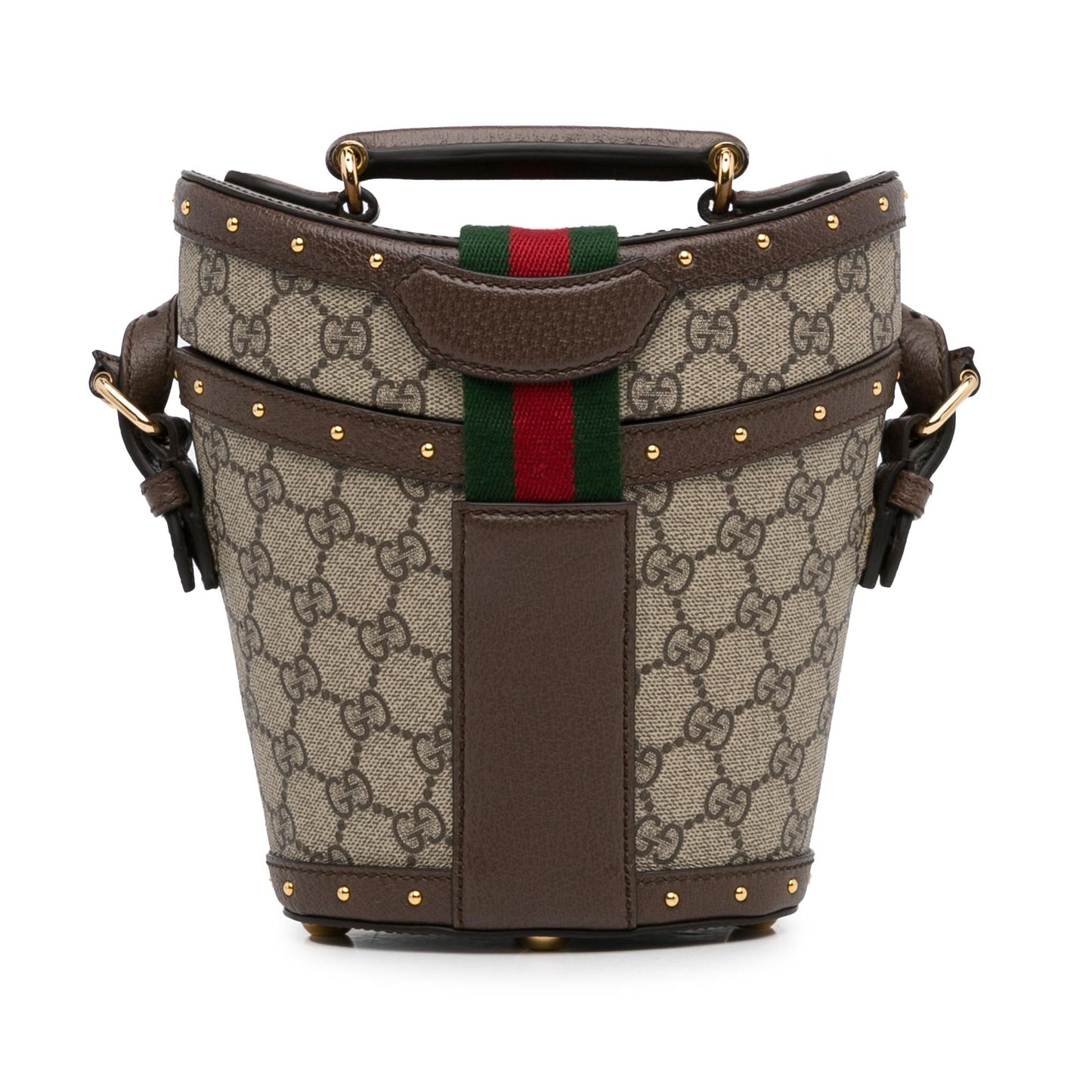 Gucci GG Supreme Mini Hat Case Satchel (3ngRUE)