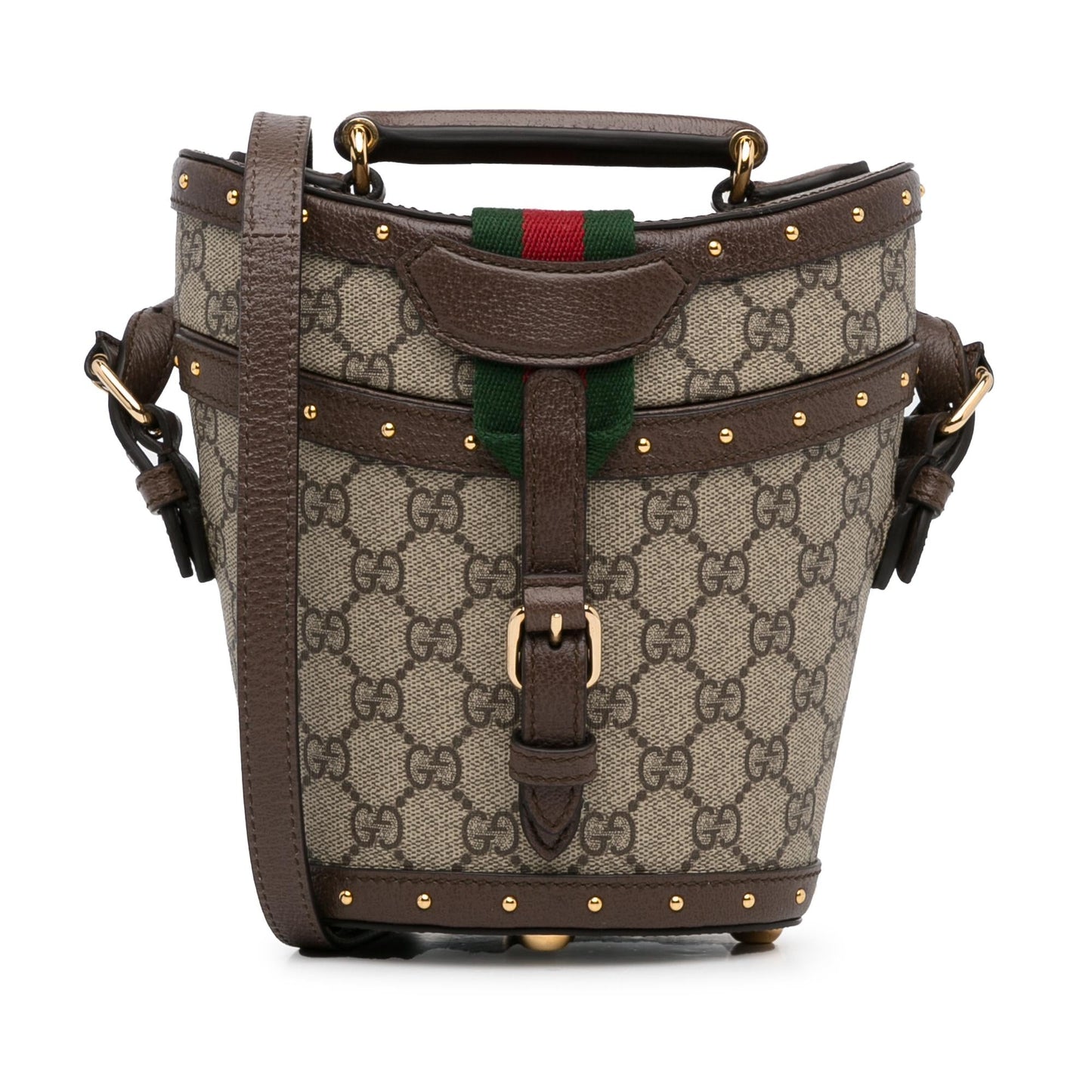 Gucci GG Supreme Mini Hat Case Satchel (3ngRUE)