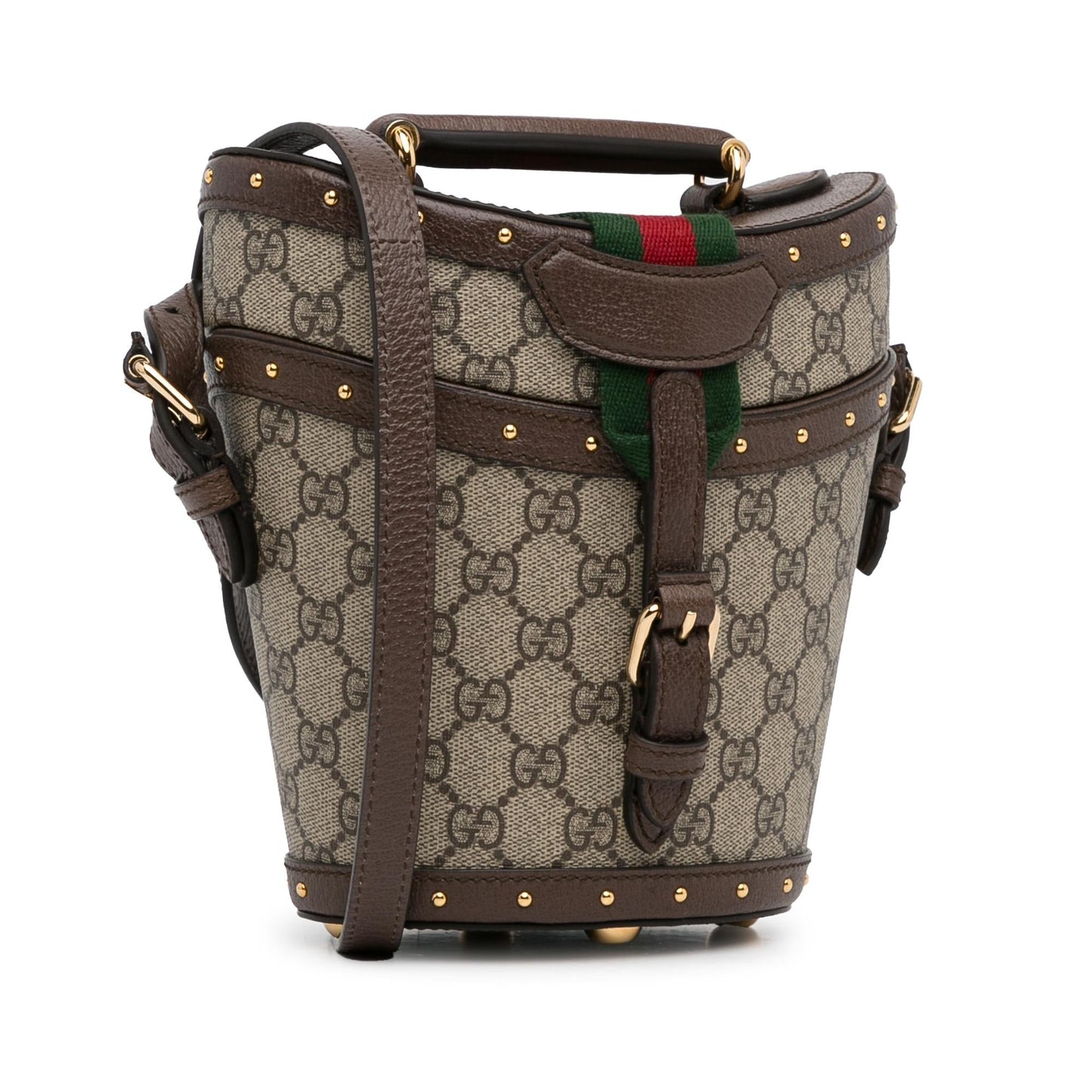 Gucci GG Supreme Mini Hat Case Satchel (3ngRUE)