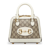 Gucci GG Supreme Mini Horsebit 1955 Satchel (Ah0ZmR)