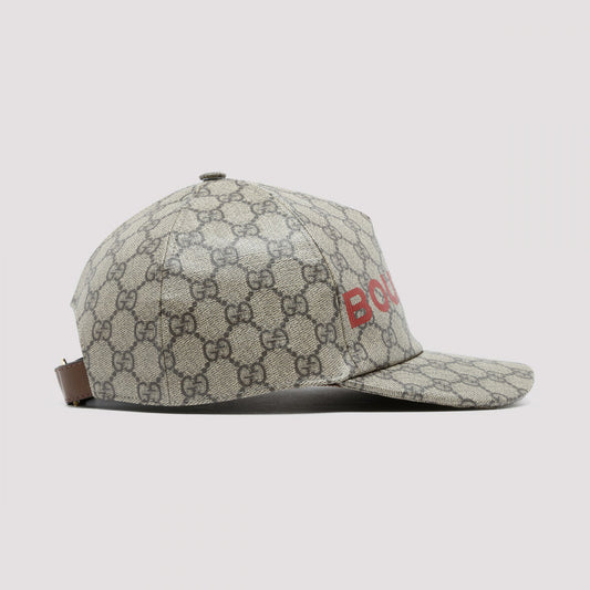 Gucci GG Supreme Monogram Boutique Print Baseball Hat