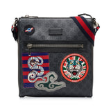 Gucci GG Supreme Night Courier Crossbody (B87ymk)