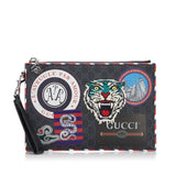Gucci GG Supreme Night Courrier Clutch (tSxlo1)